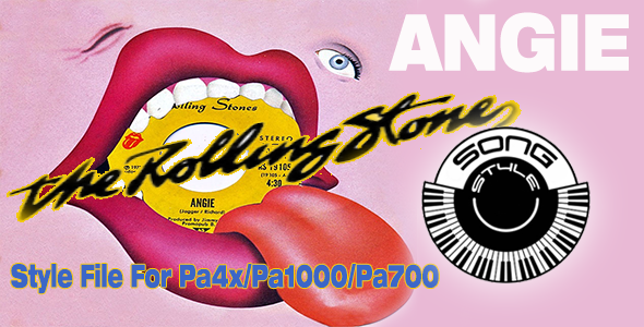 regen scheuren oppakken Angie - The Rolling Stones (Live) | PaSongStyles